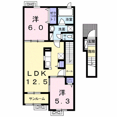 ヴィラージュＳ　Ⅲ 202【管理NO：1-022884203-02020】 ★家具家電は申し込み後に搬入します★ ★2026年11月中旬入居可能★の物件画像