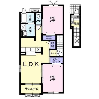 メゾン・ド寺町 202【管理NO：1-015094401-02020】 ★家具家電は申し込み後に搬入します★の物件画像