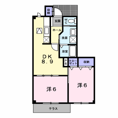エルガーデンⅡ 102【管理NO：1-010260801-01020】 ★家具家電は申し込み後に搬入します★の物件画像