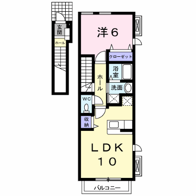 デフィ熊川 201【管理NO：1-013838601-02010】 ★家具家電は申し込み後に搬入します★ ★2026年11月中旬入居可能★の物件画像