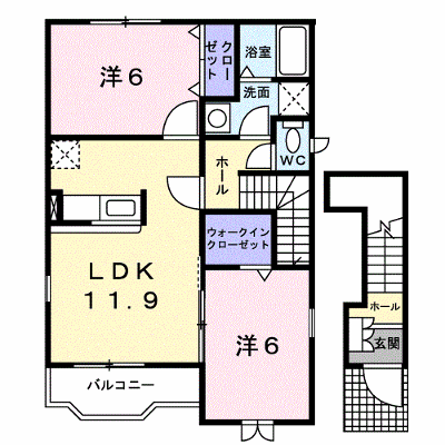 Ｂｅｌｌｅ　Ａｎｇｅ 201【管理NO：1-013409501-02010】 ★家具家電は申し込み後に搬入します★の物件画像
