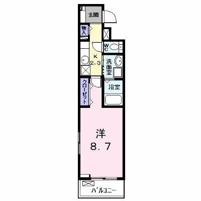 カーサ大塩 303【管理NO：1-027502701-03030】 ★家具家電は申し込み後に搬入します★の物件画像