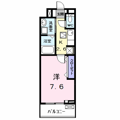 エスポワールⅡ 105【管理NO：1-027325601-01040】 ★家具家電は申し込み後に搬入します★ ★2026年10月中旬入居可能★の物件画像