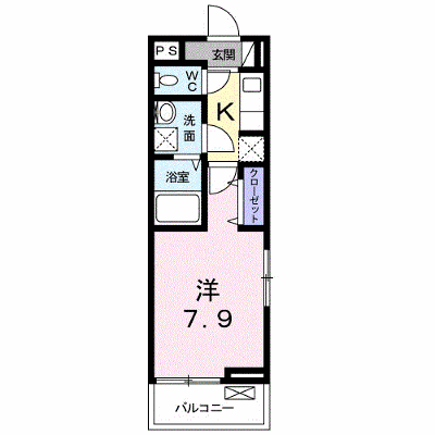 ラフォーレ小古曽 201【管理NO：1-026091301-02010】 ★家具家電は申し込み後に搬入します★ ★2026年11月中旬入居可能★の物件画像
