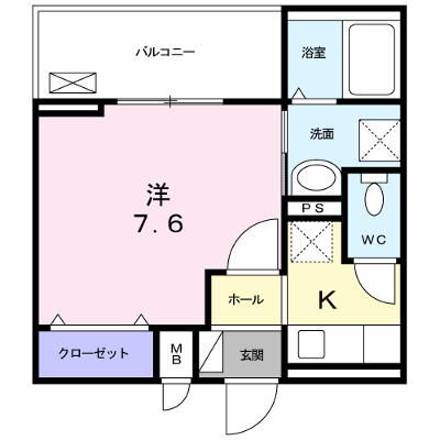 フェリーチェ 205【管理NO：1-021287501-02040】 ★家具家電は申し込み後に搬入します★ ★2026年10月中旬入居可能★の物件画像