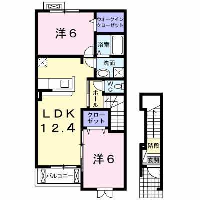 メゾン　リュミエール 205【管理NO：1-016167301-02040】 ★家具家電は申し込み後に搬入します★ ★2026年10月下旬入居可能★の物件画像