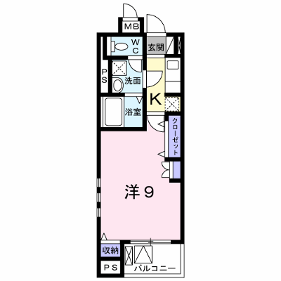 Ｋ・ＳガーデンⅢ 107【管理NO：1-025626001-01070】 ★家具家電は申し込み後に搬入します★の物件画像