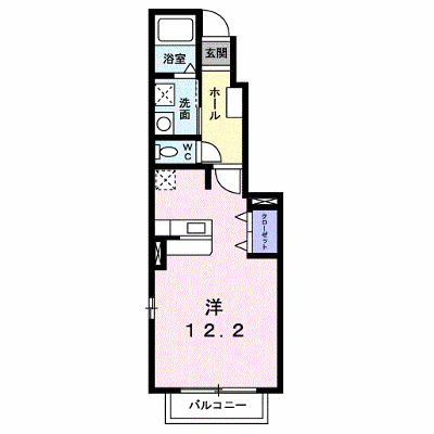 リバービュー・シャーレ 102【管理NO：1-018334301-01020】 ★家具家電は申し込み後に搬入します★ ★2026年12月中旬入居可能★の物件画像
