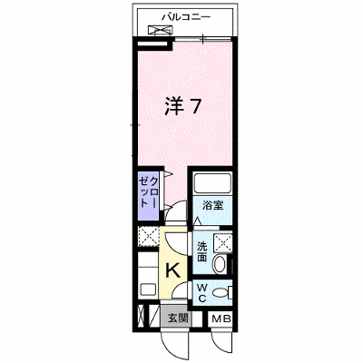 オズ 302【管理NO：1-021655801-03020】 ★家具家電は申し込み後に搬入します★ ★2026年11月上旬入居可能★の物件画像