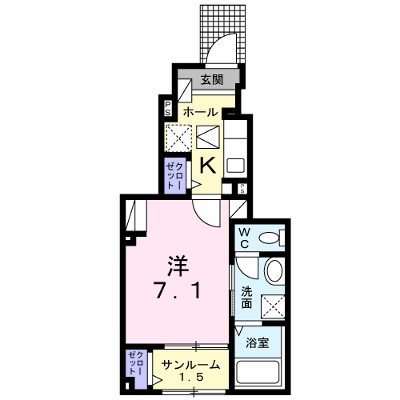 イーリスコート 105【管理NO：1-026494701-01050】 ★家具家電は申し込み後に搬入します★ ★2026年10月中旬入居可能★の物件画像