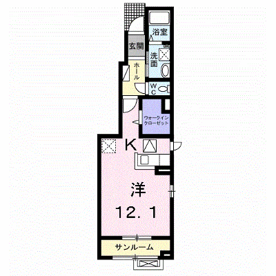 クオーレ 101【管理NO：1-021748201-01010】 ★家具家電は申し込み後に搬入します★ ★2026年10月中旬入居可能★の物件画像