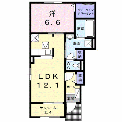 ヴィラ　フィオーレ　川崎　Ⅱ 101【管理NO：1-024228902-01010】 ★家具家電は申し込み後に搬入します★ ★2026年09月下旬入居可能★の物件画像