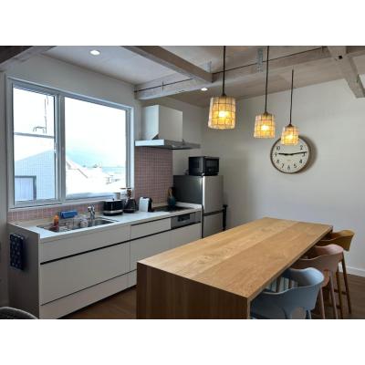 小樽・銭函の広々100㎡一棟貸し｜Wi-Fi完備・長期滞在にもおすすめ【Zeni House】の物件画像
