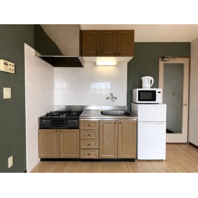 コスパだけじゃない“快適さ重視”マンスリータウン吉岡町B301【2名入居OK／2LDK🏡】【Wi-Fi無料】の物件画像
