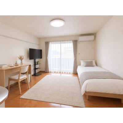 コスパだけじゃない“快適さ重視”マンスリータウン太田高林東町A203【Wi-Fi無料】の物件画像