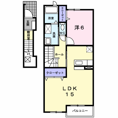 Ｙ・Ｙロータス　Ｂ棟 201【管理NO：1-013820702-02010】 ★家具家電は申し込み後に搬入します★ ★2026年10月下旬入居可能★の物件画像