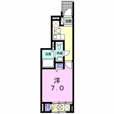 カーサ・コローナ 102【管理NO：1-019708701-01020】 ★家具家電は申し込み後に搬入します★ ★2026年11月中旬入居可能★の物件画像