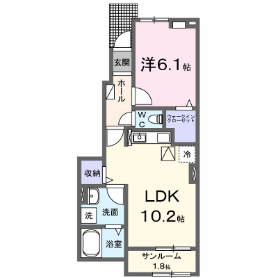 ヴィラ　カレントＣ 101【管理NO：1-027956001-01010】 ★家具家電は申し込み後に搬入します★ ★2026年10月下旬入居可能★の物件画像