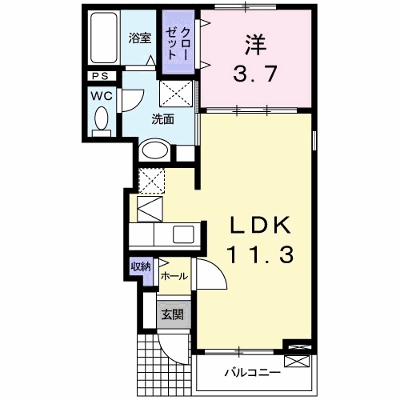 ノーヴァ 104【管理NO：1-016300001-01040】 ★家具家電は申し込み後に搬入します★ ★2026年10月下旬入居可能★の物件画像