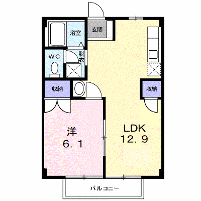 アネックステン 104【管理NO：1-004951201-01040】 ★家具家電は申し込み後に搬入します★ ★2026年10月下旬入居可能★の物件画像