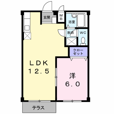 ピュアーハイツＢ 102【管理NO：1-003985102-01020】 ★家具家電は申し込み後に搬入します★ ★2026年10月下旬入居可能★の物件画像