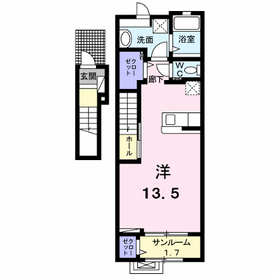 ファースト　サンライズⅡ 202【管理NO：1-027860002-02020】 ★家具家電は申し込み後に搬入します★ ★2027年02月上旬入居可能★の物件画像