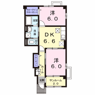 クレストール　Ｂ 103【管理NO：1-011762402-01030】 ★家具家電は申し込み後に搬入します★ ★2026年10月下旬入居可能★の物件画像