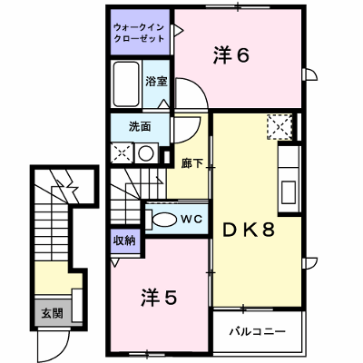 レスプランドール 204【管理NO：1-012940501-02040】 ★家具家電は申し込み後に搬入します★ ★2026年10月中旬入居可能★の物件画像