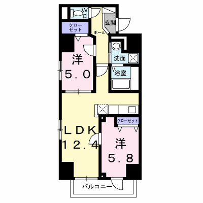 日暮里クリスタルガーデン 402【管理NO：1-027486101-04020】 ★家具家電は申し込み後に搬入します★ ★2026年10月下旬入居可能★の物件画像