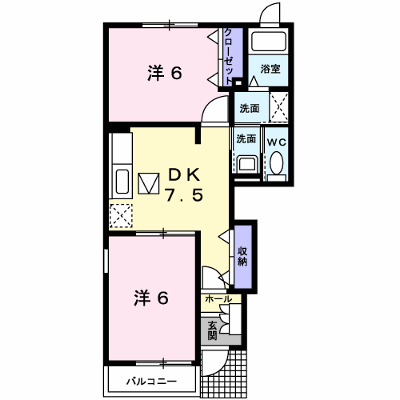 ジェルメ中澤Ｂ 101【管理NO：1-012599102-01010】 ★家具家電は申し込み後に搬入します★ ★2026年10月下旬入居可能★の物件画像