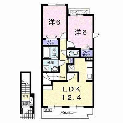 プラシード・Ｋ　Ｂ 203【管理NO：1-016016602-02030】 ★家具家電は申し込み後に搬入します★ ★2026年10月中旬入居可能★の物件画像