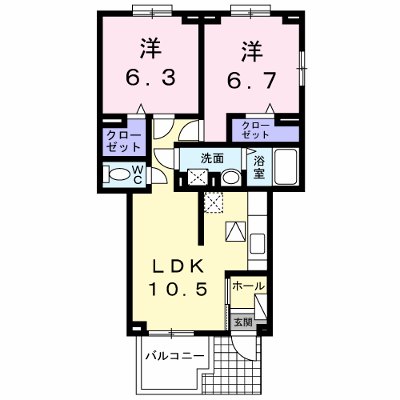 ヴィラ・サウス 102【管理NO：1-018240002-01020】 ★家具家電は申し込み後に搬入します★ ★2026年11月上旬入居可能★の物件画像