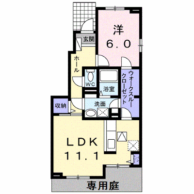 ディオ・ルーチェ 101【管理NO：1-019651501-01010】 ★家具家電は申し込み後に搬入します★の物件画像