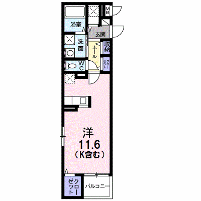 ステーション　いこい 303【管理NO：1-018805101-03030】 ★家具家電は申し込み後に搬入します★の物件画像
