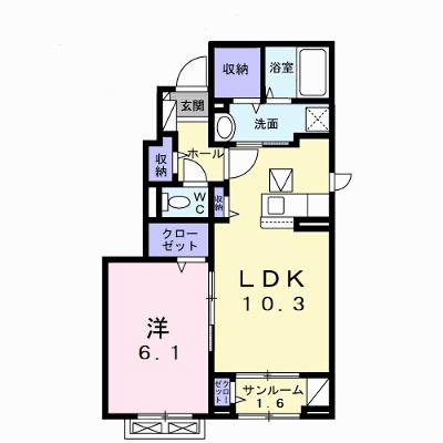 セルツＮ 101【管理NO：1-027608701-01010】 ★家具家電は申し込み後に搬入します★の物件画像