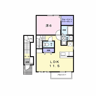 フローラ 202【管理NO：1-013680001-02020】 ★家具家電は申し込み後に搬入します★ ★2026年09月下旬入居可能★の物件画像