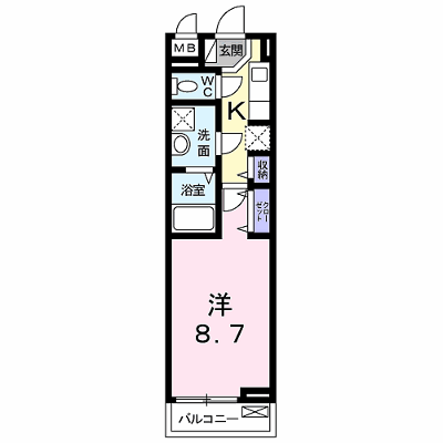 ラウレア宇治 205【管理NO：1-022507401-02040】 ★家具家電は申し込み後に搬入します★の物件画像