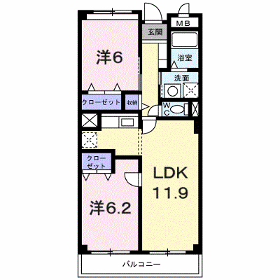 サンカルティエ 102【管理NO：1-011310101-01020】 ★家具家電は申し込み後に搬入します★ ★2026年10月下旬入居可能★の物件画像