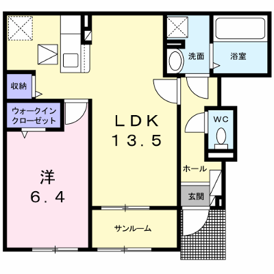 カーサ匠 102【管理NO：1-027368401-01020】 ★家具家電は申し込み後に搬入します★ ★2026年11月中旬入居可能★の物件画像