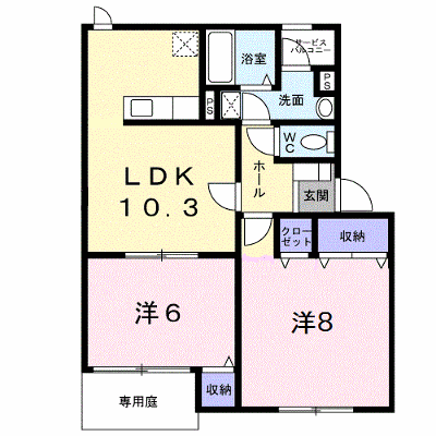 サンパティークⅠ 102【管理NO：1-007810201-01020】 ★家具家電は申し込み後に搬入します★ ★2026年10月下旬入居可能★の物件画像