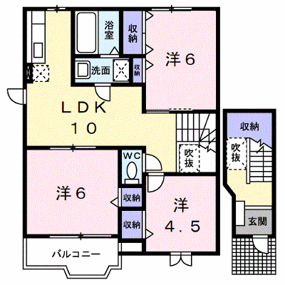 ベル神前Ａ 201【管理NO：1-011645901-02010】 ★家具家電は申し込み後に搬入します★ ★2026年10月下旬入居可能★の物件画像