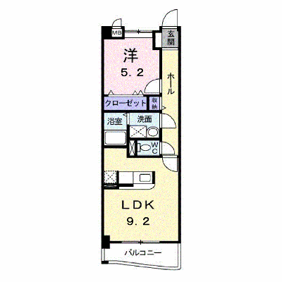 メゾン　アウローラ 104【管理NO：1-014142801-01040】 ★家具家電は申し込み後に搬入します★ ★2026年10月下旬入居可能★の物件画像