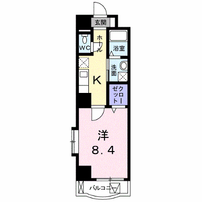クレアール　京町 606【管理NO：1-019700501-06060】 ★家具家電は申し込み後に搬入します★ ★2026年10月中旬入居可能★の物件画像