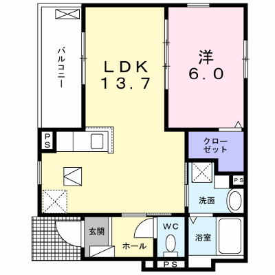 クレール　メゾン 101【管理NO：1-025023501-01010】 ★家具家電は申し込み後に搬入します★ ★2026年10月下旬入居可能★の物件画像