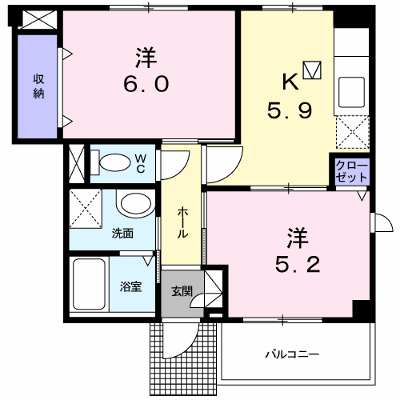 メゾン・ジェルメＡ 102【管理NO：1-012073401-01020】 ★家具家電は申し込み後に搬入します★ ★2026年10月中旬入居可能★の物件画像