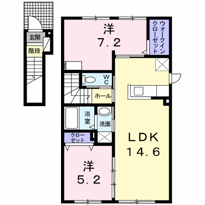 グレイス 201【管理NO：1-019751801-02010】 ★家具家電は申し込み後に搬入します★ ★2026年11月上旬入居可能★の物件画像