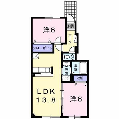 Ｖｉｌｌａ　佐藤　Ｅ 102【管理NO：1-018146901-01020】 ★家具家電は申し込み後に搬入します★ ★2026年10月下旬入居可能★の物件画像