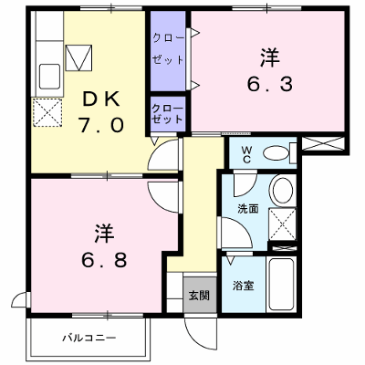 ラフレシール・メゾンⅡ 101【管理NO：1-012142102-01010】 ★家具家電は申し込み後に搬入します★ ★2026年10月中旬入居可能★の物件画像