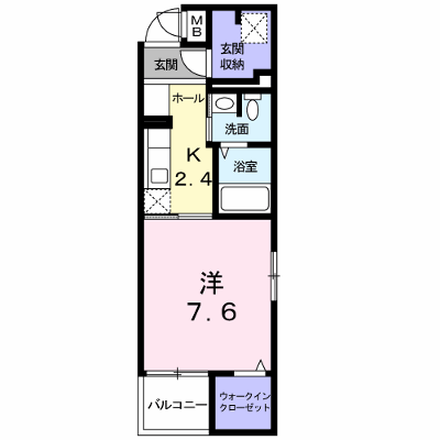 スターカレントⅠ 201【管理NO：1-020303601-02010】 ★家具家電は申し込み後に搬入します★ ★2026年11月中旬入居可能★の物件画像