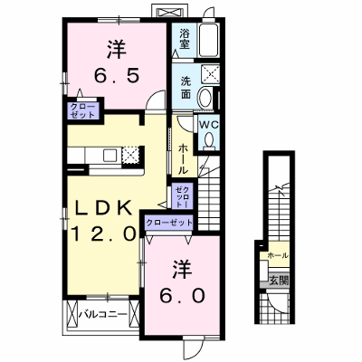 クレメント 201【管理NO：1-013615601-02010】 ★家具家電は申し込み後に搬入します★ ★2026年11月下旬入居可能★の物件画像